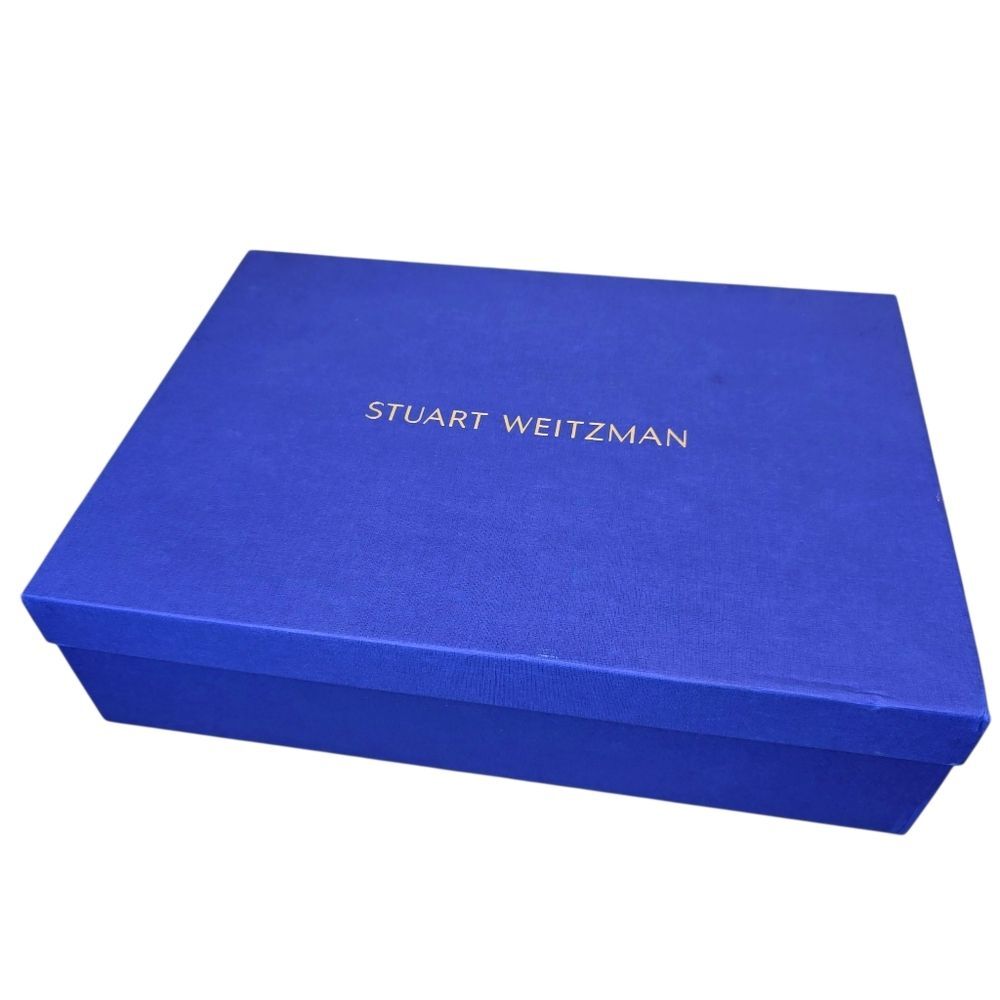 Stuart Weitzman Blue Empty Large Shoe Box 16.75" L x 12" W x 4.5" H